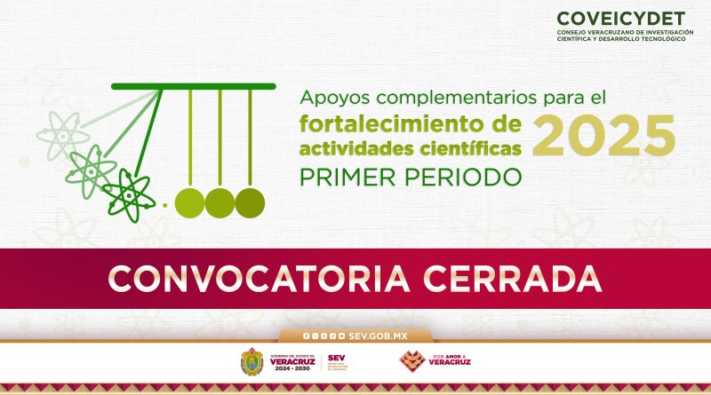APOYOS COMPLEMENTARIOS PARA EL FORTALECIMIENTO DE ACTIVIDADESCIENTÍFICAS 2025, PRIMER PERIODO.