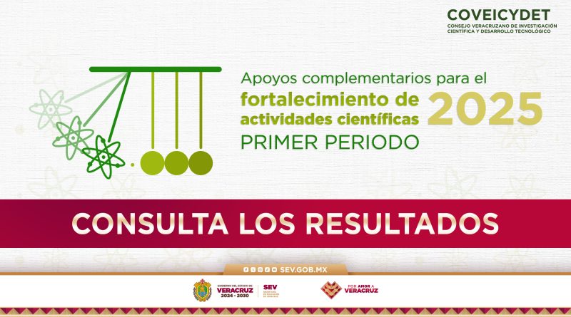 APOYOS COMPLEMENTARIOS PARA EL FORTALECIMIENTO DE ACTIVIDADESCIENTÍFICAS 2025, PRIMER PERIODO.
