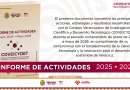 Informe de Actividades 2025, 2026