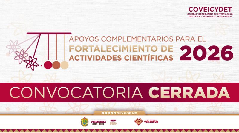APOYOS COMPLEMENTARIOS PARA EL FORTALECIMIENTO DE ACTIVIDADES CIENTÍFICAS 2026.